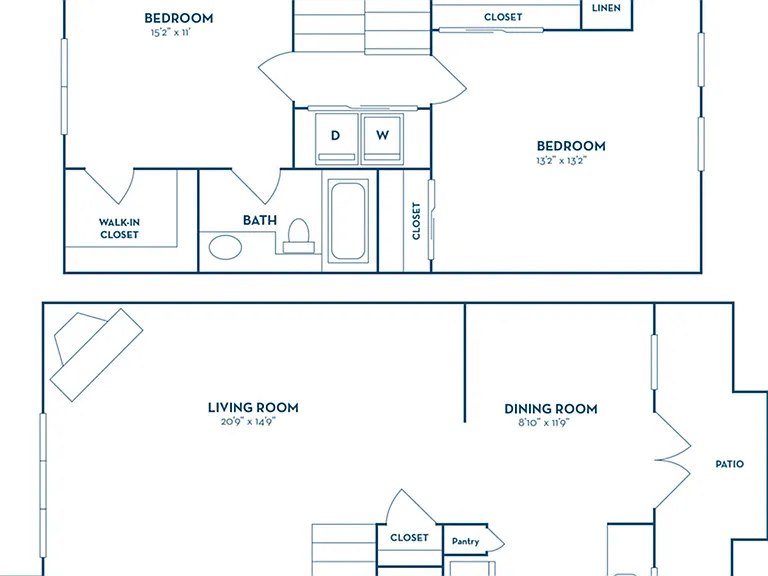 2 Bedroom | 2.5 Bath | 1484 SQ FT 2 Bedroom | 2.5 Bath | 1484 SQ FT