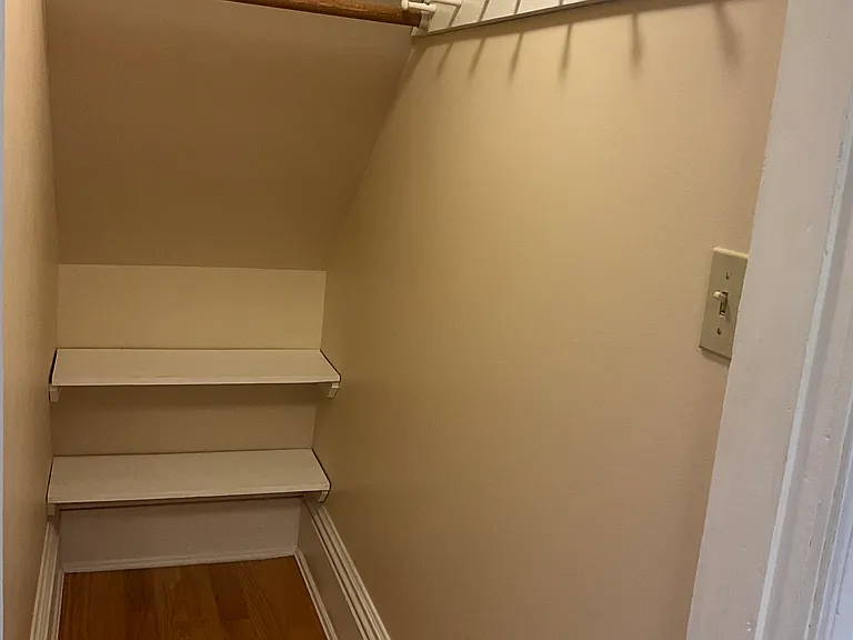 Main floor bedroom closet