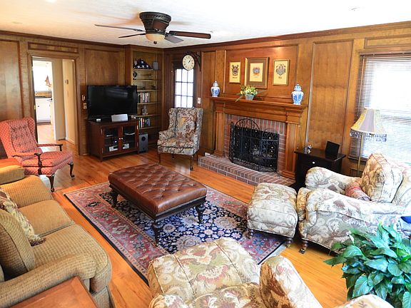 Beautiful paneled den