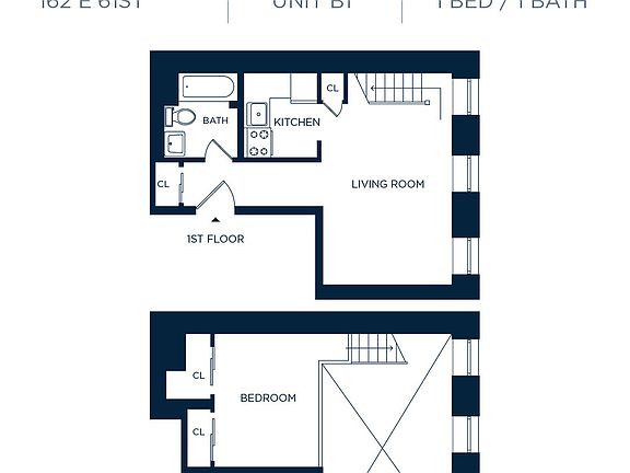 2nd image of 162 E 61st St #Bb1