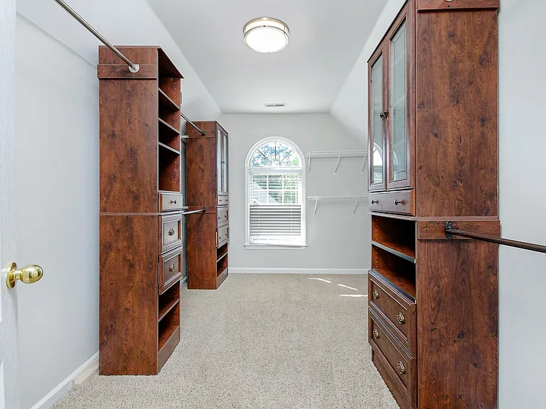 Walk-in Master Closet.
