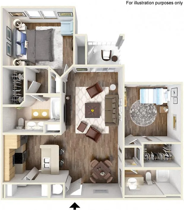 Floor plan The Magnolia