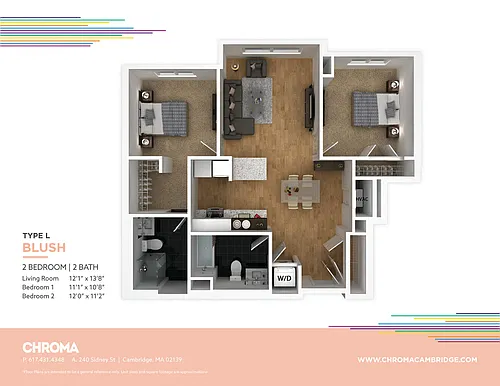 Floor plan Blush