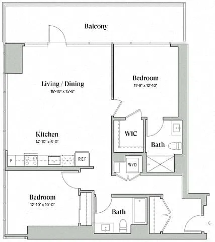 Floor plan D2