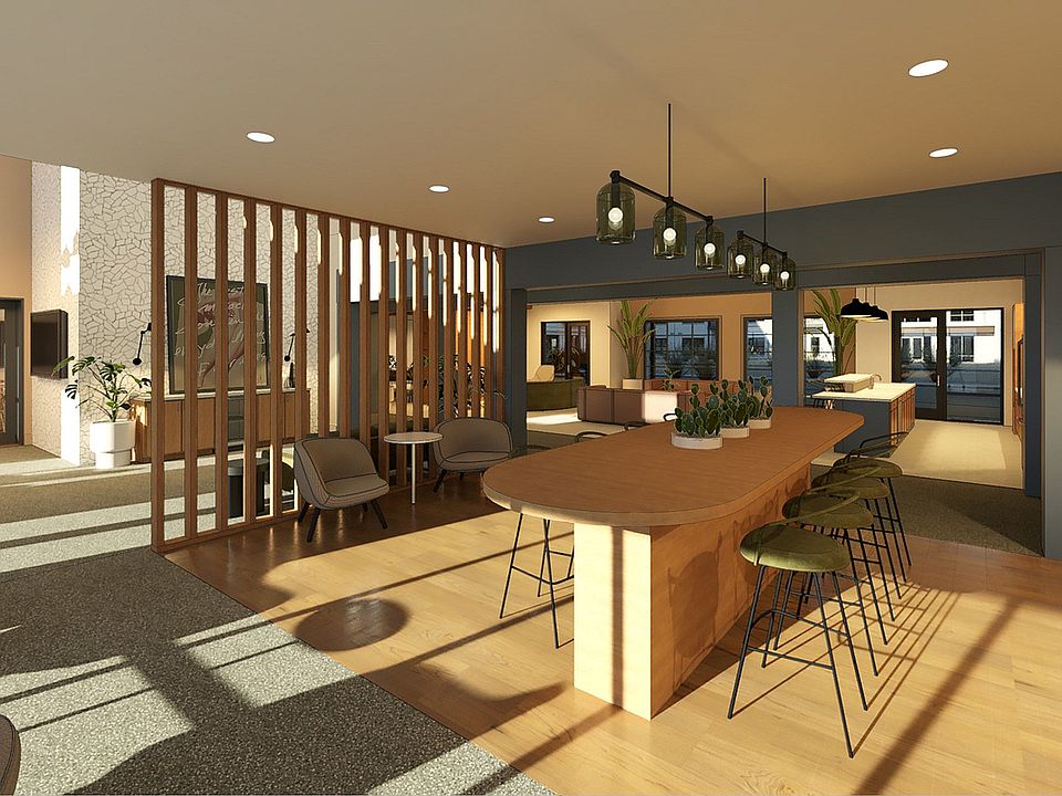 Community Lobby Rendering