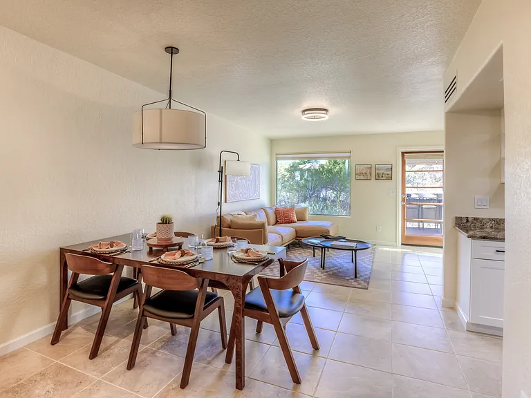 Dining and Living Area