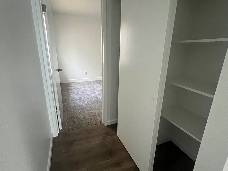 Hall linen closet
