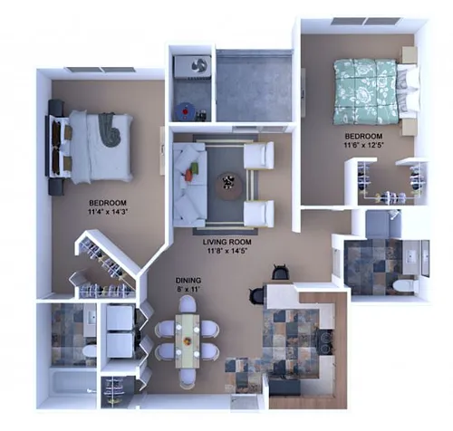 Floor plan Drake