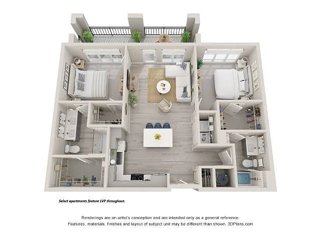 Floor plan B3A
