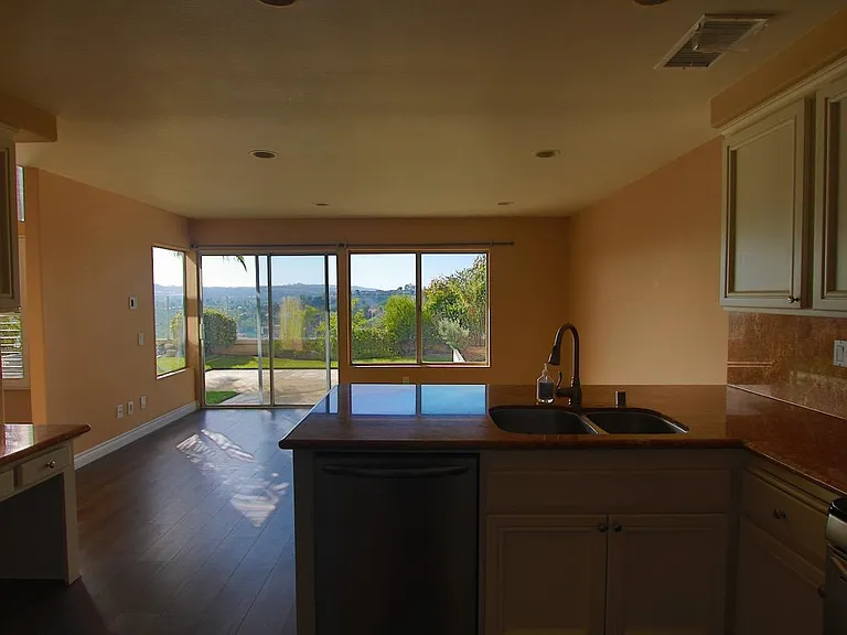 View from the kitchen