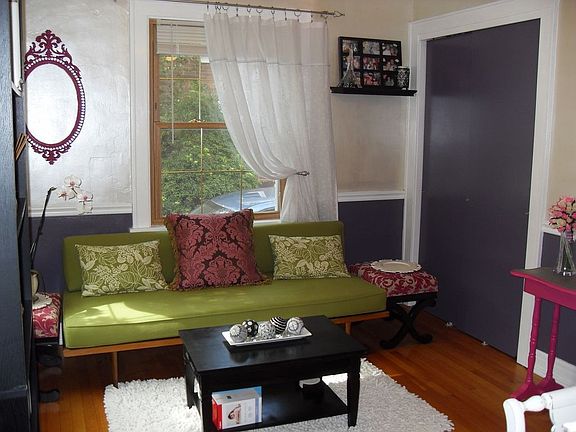 Bedroom 1, used as an office