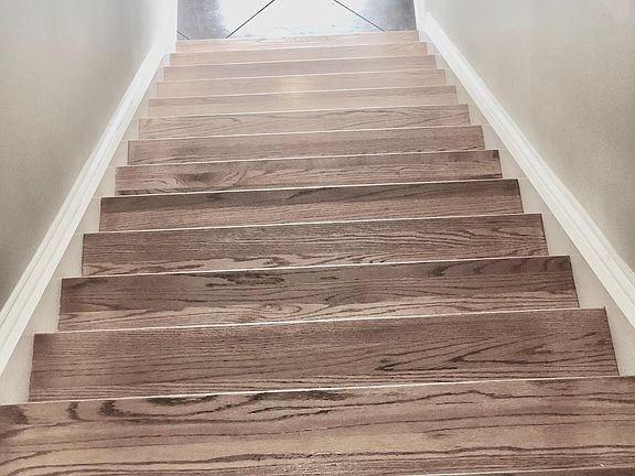 A wide Staircase inside