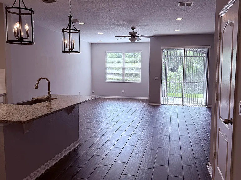 Kitchen and Living Area