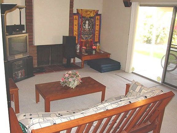 fireplace in living room