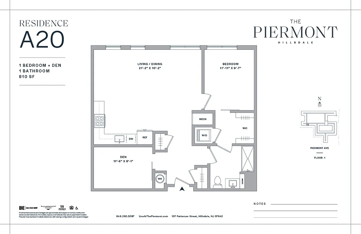 Floor plan A20
