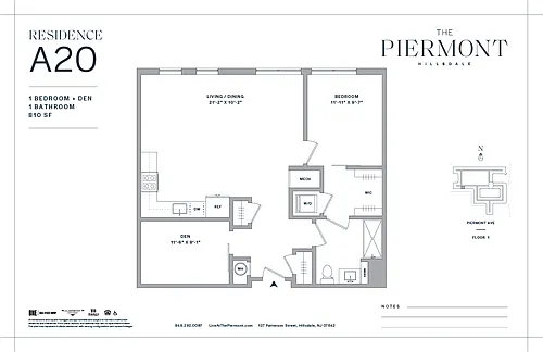 Floor plan A20