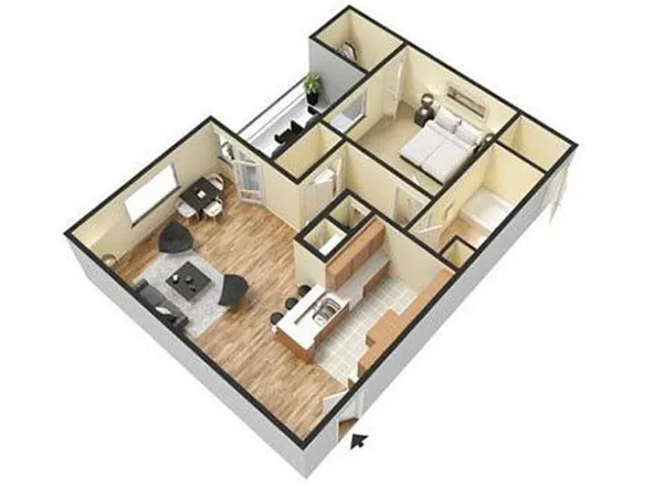 Floor plan THE MUSTANG