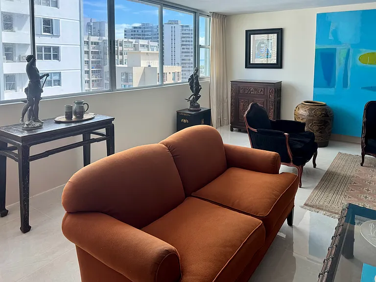Natural daylight, living/dining area