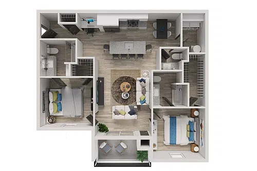 Floor plan Serene