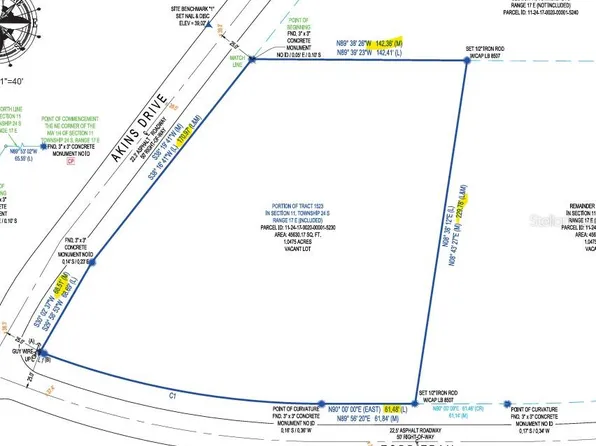 0 AKINS DRIVE LOT 1523, SPRING HILL, FL 34610
