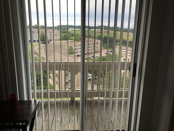 Balcony on each room