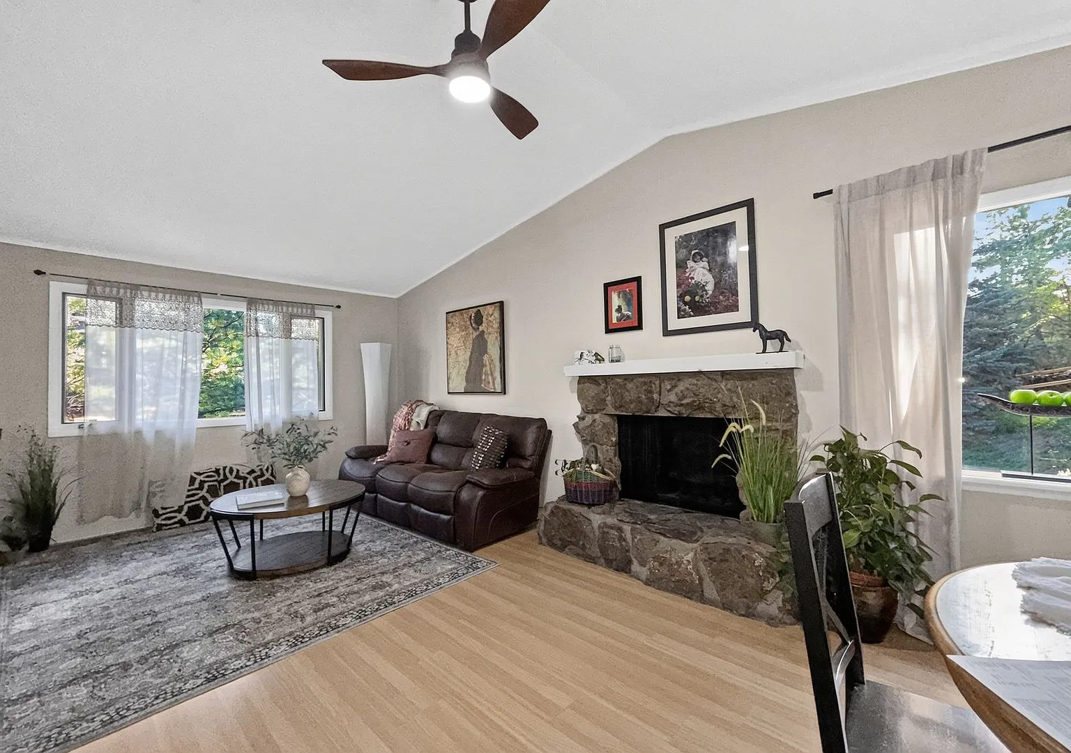 Beautifully Updated 3-Bedroom Evergreen Mountain Home with Private Office, Rock Fireplace & Patio — Photo 3