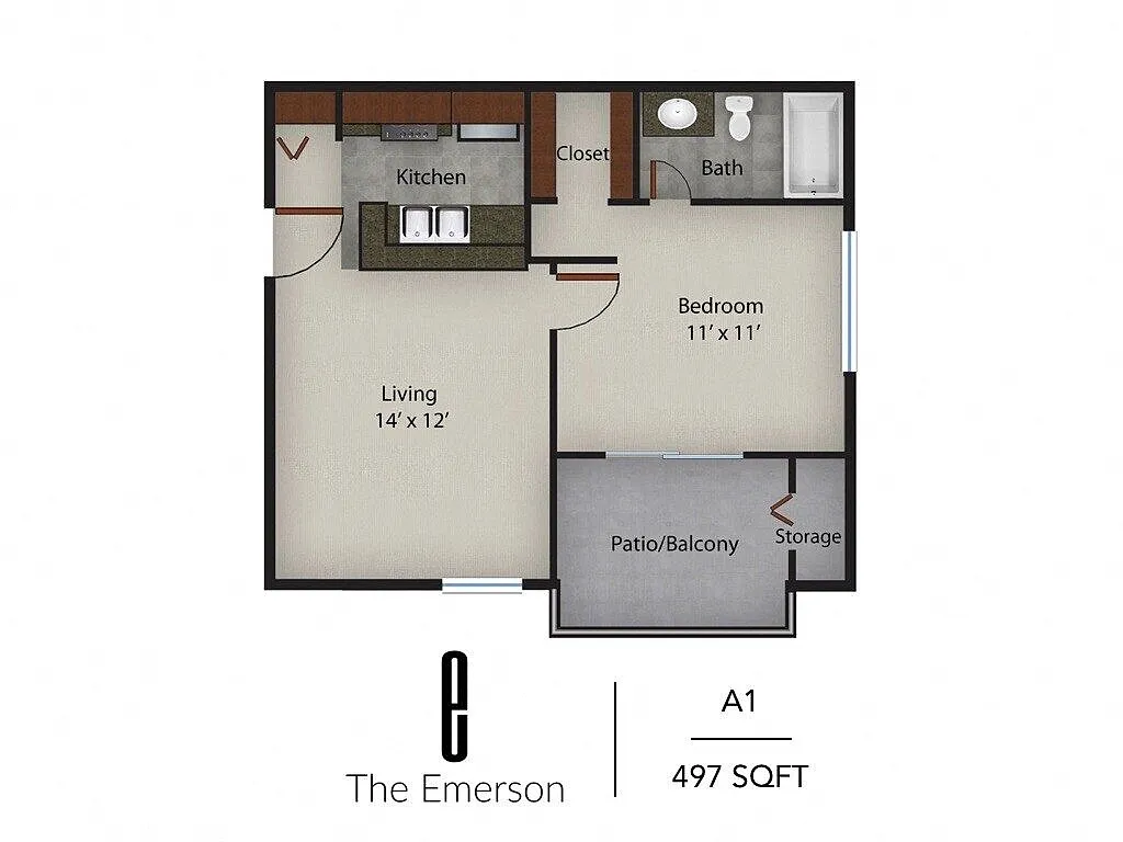 Floor plan A1