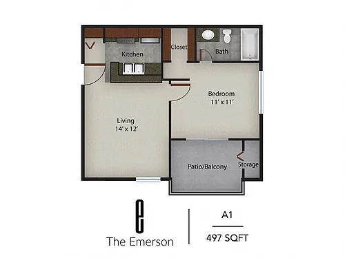Floor plan A1