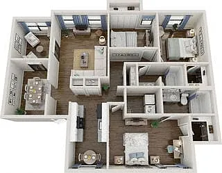 Floor plan Dogwood