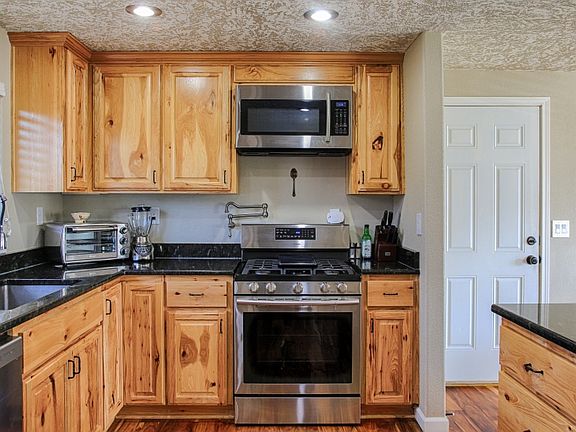 Custom hickory cabinets 