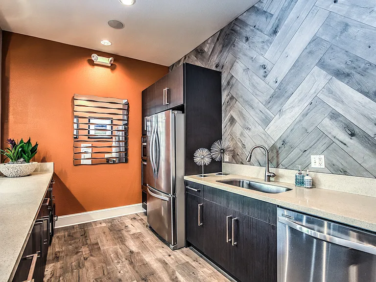 Resident Lounge Kitchen