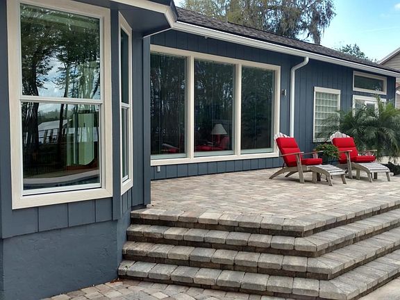 Osprey Bluff backyard patio