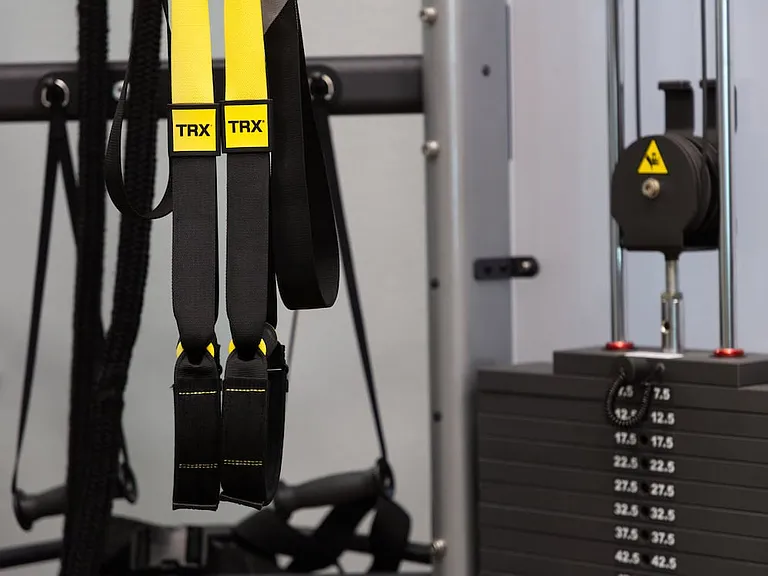 State-of-the-art fitness center with TRX equipment