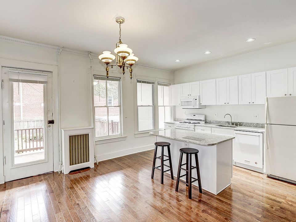 Dining area and kitchen