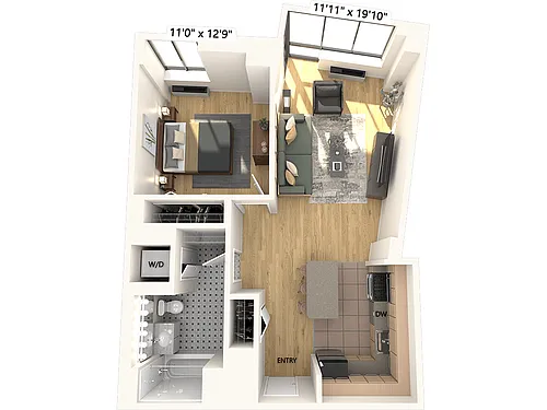 Floor plan A6-Classic