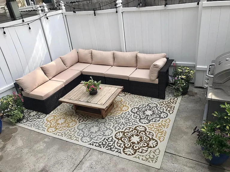 Back patio