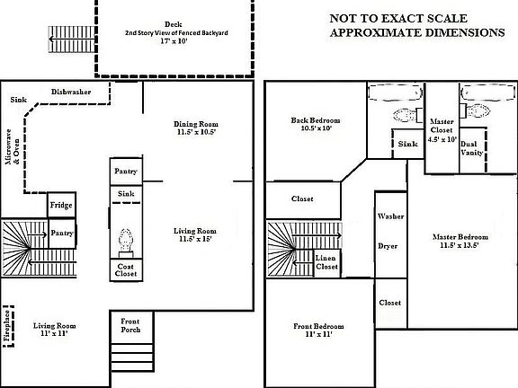 Floorplan w/ Est Dimensions