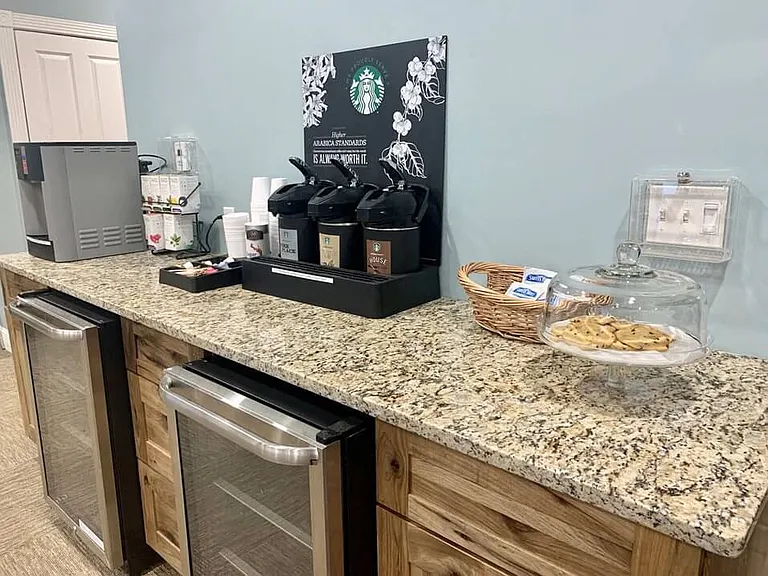 Coffee & Snacks Available