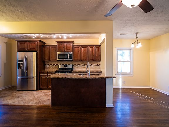 Kitchen from living room