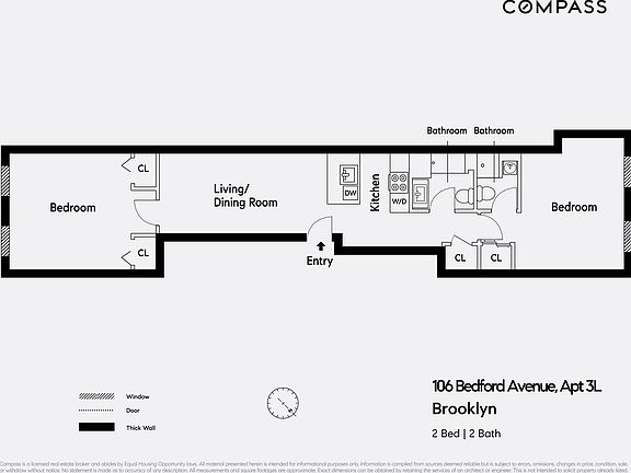 2nd image of 106 Bedford Ave APT 3L