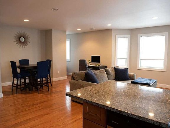 View from Kitchen to dining area