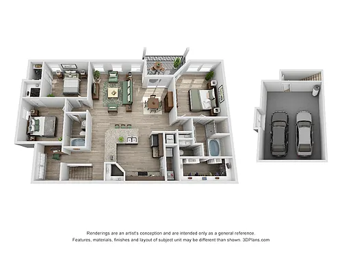 Floor plan C2 - Sochi