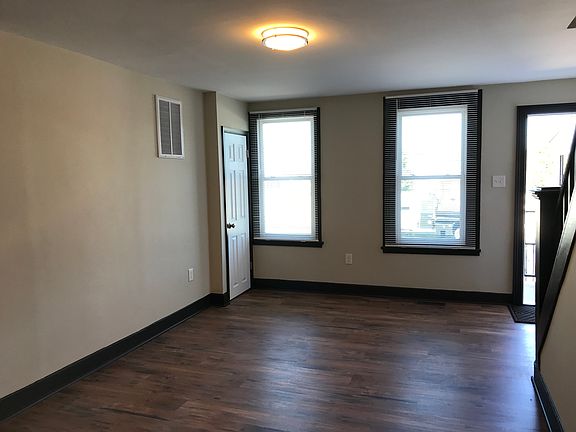 Front living room with coat closet