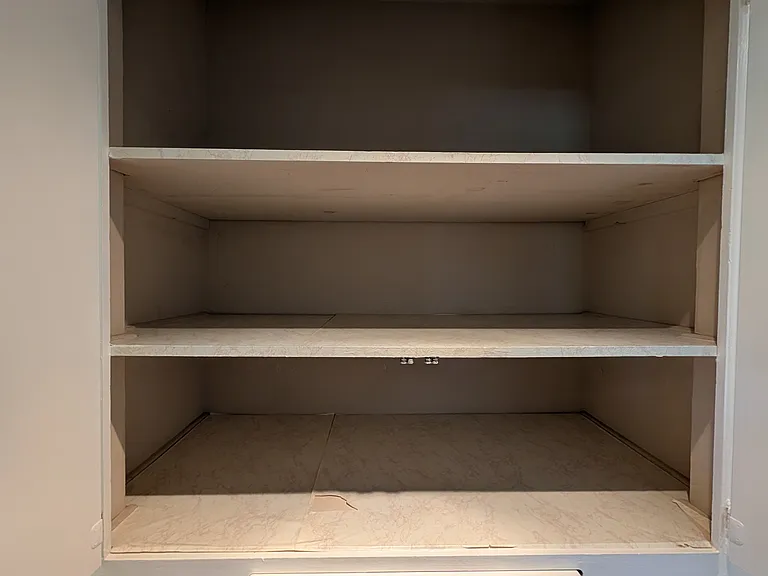 Hallway closet.