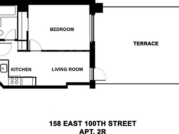 2nd image of 158 E 100th St #2H