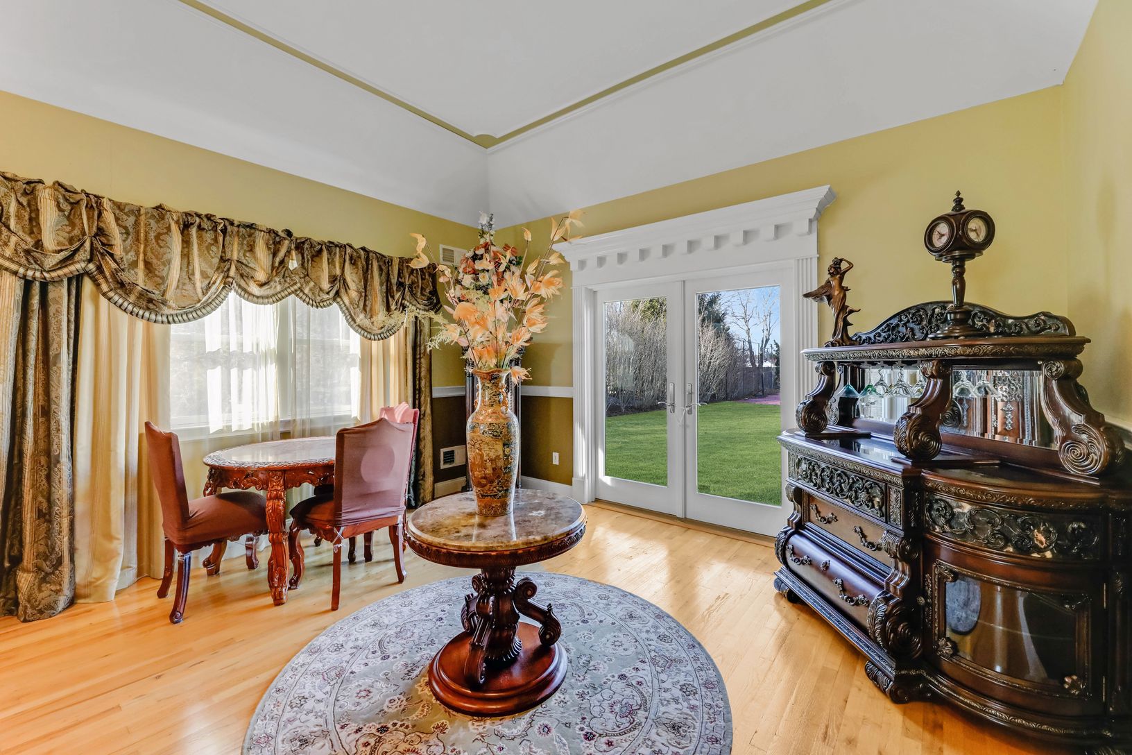  Family Room with Access to Backyard