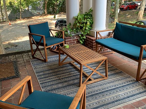 Private porches & patios!