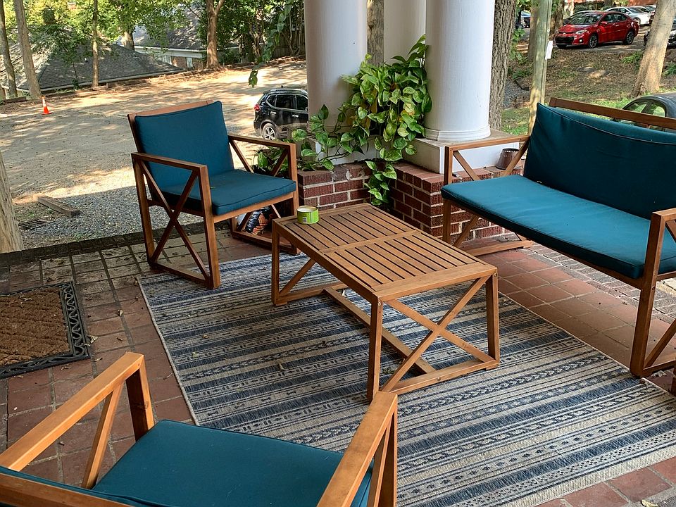 Private porches & patios!