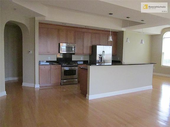 Living room looking towards kitchen.