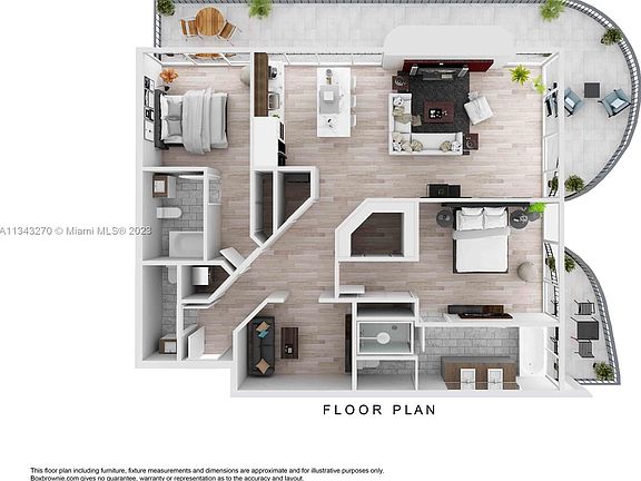 2nd image of 1000 Brickell Plz #3012